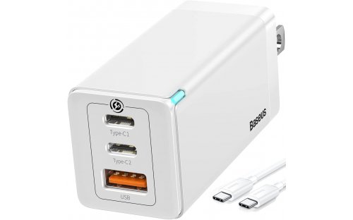 3-Port USB-C Travel Charger - 65W