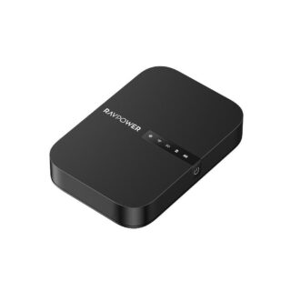 Wireless Travel Router & Battery Pack w/Storage Backup