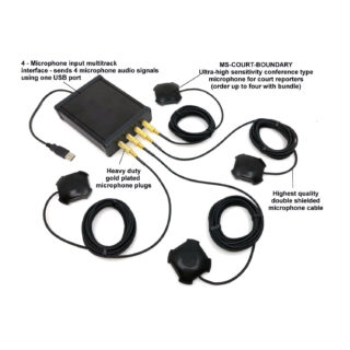 Multi-Track MKII Bundle 4-Channel USB Recording System