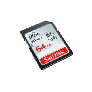 SanDisk 64GB Ultra SDXC UHS-I Memory Card