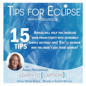 Tips for Eclipse | EWR