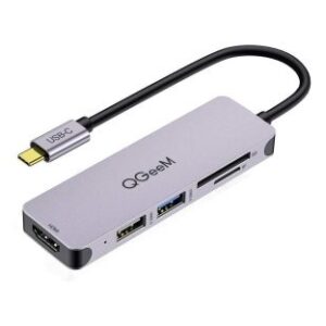 5-in-1 USB-C Hub w/4K HDMI Output